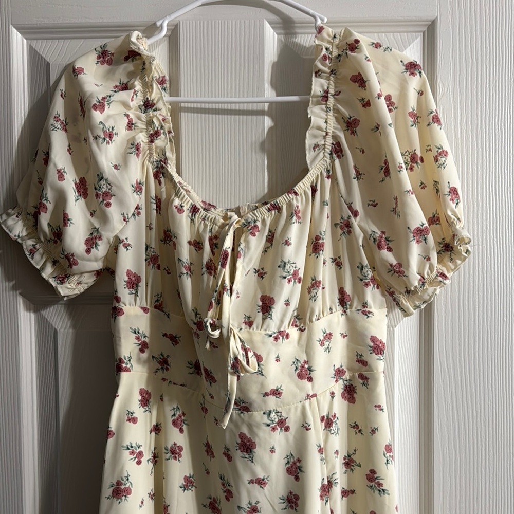 Floral Babydoll Dress